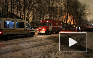 На Бестужевской улице тушили пожар по повышенному номеру сложности