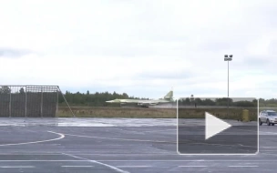 Полет бомбардировщика Ту-160 с новыми двигателями попал на видео 