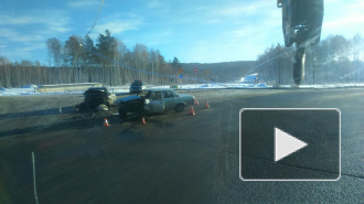 В ДТП на Байкальской трассе пострадало трое человек(фото)