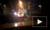 Видео: в Чите мужчина катался на санках, привязанных к автомобилю