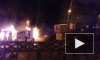 В Петербурге ночью сгорели четыре бытовки
