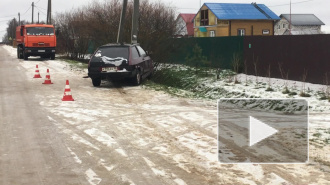 В результате ДТП в Кировском районе Ленобласти пострадали две девочки