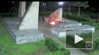 Новгородские полицейские задержали москвича, повредившего воинский мемориал