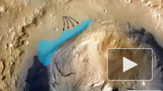 Curiosity нашел на Марсе следы огромного озера