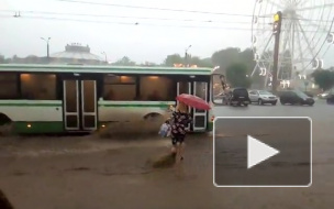 Кировчане обсуждают прошедший накануне ливень