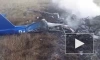 МЧС опубликовало видео с места крушения самолета в Подмосковье