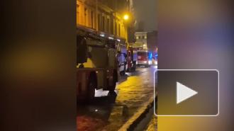 В здании университета имени Бонч-Бруевича произошел пожар