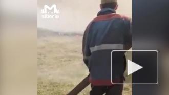 В Омской области ликвидировали пожар, спаливший дотла полдеревни