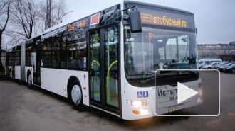 50 новых автобусов пополнят автопарк Петербурга