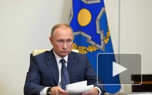 Путин заявил об обеспокоенности ситуацией в Белоруссии