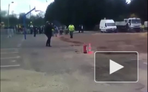 Появилось видео взрыва на карнавале во Франции