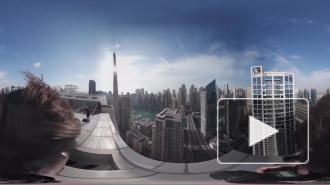  Опасное видео: экстремалы покорили небоскреб в Дубае