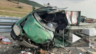 На трассе "Таврида" в Крыму в массовом ДТП погибли 2 человека