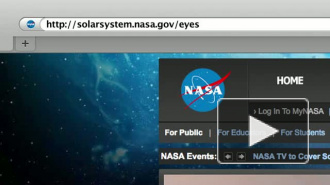 НАСА обнародовало 3D модель Солнечной системы