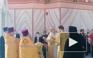 Патриарх Кирилл освятил новый храм в Волгограде