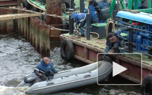 Видео: водолаз погиб в Неве из-за строительного мусора