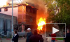 Жуткое видео из Подмосковья: дотла сгорели торговые павильоны