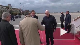 Лукашенко вылетел на встречу с Путиным