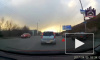 Видео из Красноярска: После тройного ДТП водители силой задержали виновника аварии