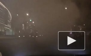 Нижний Новгород: очевидцы опубликовали видео дымящегося автобуса с пассажирами