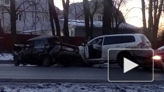 Смертельное ДТП в Красном Селе этим днём попало на видео