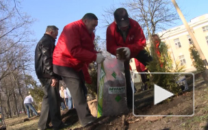 Железнодорожники развернули в Петербурге глобальный субботник 
