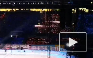 Загитова выступила на "Газпром Арене" перед матчем СКА — ЦСКА