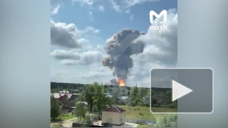 В Рязанской области загорелся цех завода "Эластик"