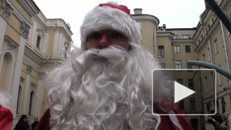 День рождения Деда Мороза отпраздновали в Петербурге