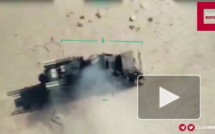 Появилось видео уничтожения российского "Панциря" в Ливии