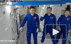 Китай запустил к своей станции "Шэньчжоу-13" с тремя космонавтами