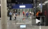 В Москве во время ливня вода просочилась на станцию метро "ЦСКА"