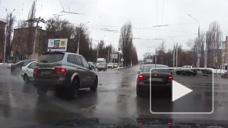 Видео массового ДТП в Воронеже попало в сеть