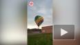 В Казахстане воздушный шар упал на линии электропередачи