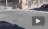 В переулке Гривцова легковушка протаранила пешеходов после столкновения с минивэном