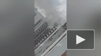 На северо-востоке Москвы загорелась квартира
