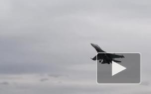 Истребитель Су-27 поднимали на перехват самолетов-разведчиков США над Черным морем