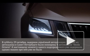 Дерзко похищены четыре автомобиля SKODA из автосалона в Петербурге