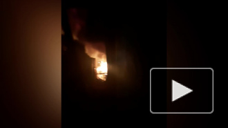 На улице Новостроек ночью горела трехкомнатная квартира