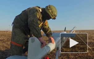Минобороны показало видео работы беспилотника "Орлан-10" на Украине