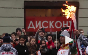 Злоключения олимпийского огня в Петербурге Злоключения олимпийского огня в Петербурге