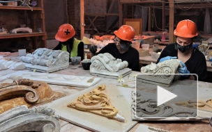 Видео: как проходит реставрация Консерватории им. Римского-Корсакова