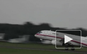 Видео последнего полета SSJ-100 набирает десятки тысяч просмотров