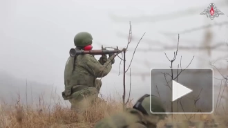 Минобороны показало кадры боевой работы гранатометчиков ЗВО
