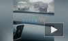 Видео: на Новоприозерском шоссе перевернулся легковой автомобиль