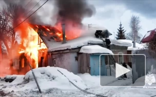 В Уфе произошел пожар в жилом доме