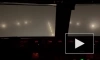 В Москве сняли на видео посадку самолета в плотный туман 