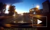На видео попал момент столкновения грузовика с мотоциклами в Невском районе
