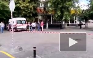 Опубликовано видео с места захвата террористом автобуса на Украине