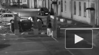 У отеля в Подъездном переулке пьяный хулиган повредил капот и оторвал зеркало у двух автомобилей Mercedes